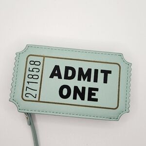 Kate Spade New York Admit One Ticket Novelty Coin Purse New